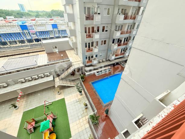 Apartemen Furnish 2 Kamar Tidur View Taman Bermain, Kolam Renang Dan Aeon Mall Sentul City, Bogor