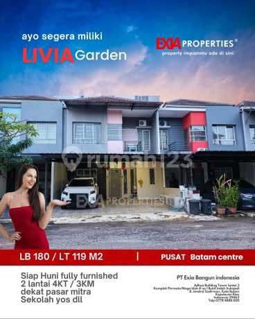 Dijual Rumah 2 LT Fully Furnished Livia Garden Batam Center Dijual Rumah 2 LT Fully Furnished Livia Garden Batam Center