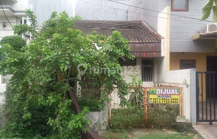 Tanah Ada Bangunan Rusak Area Alam Permai Pondok Indah