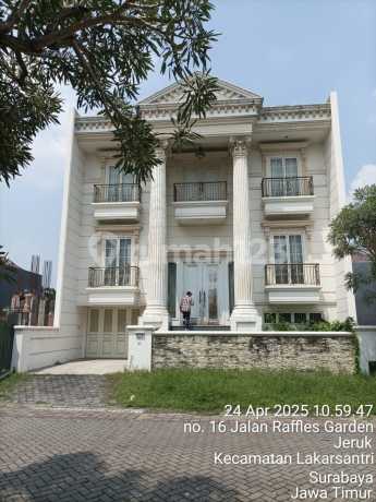 For Sale by Auction House Location Citraland Housing Complex Raffles Garden Cluster Surabaya
