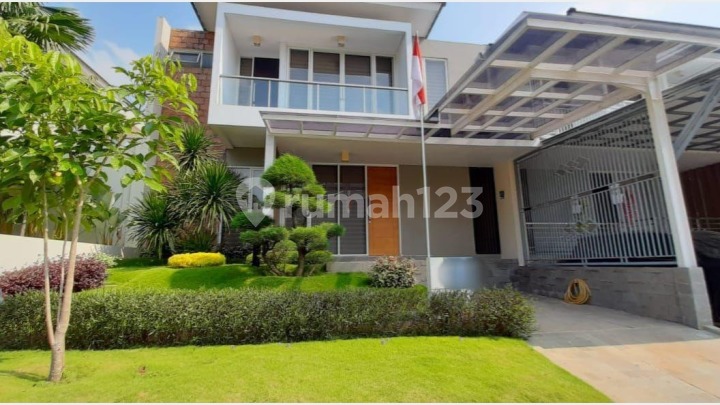 JUAL RUMAH ISTIMEWA IVY PARK CITRALAND BSB 5KT 4KM FULL FURNISHED AC 