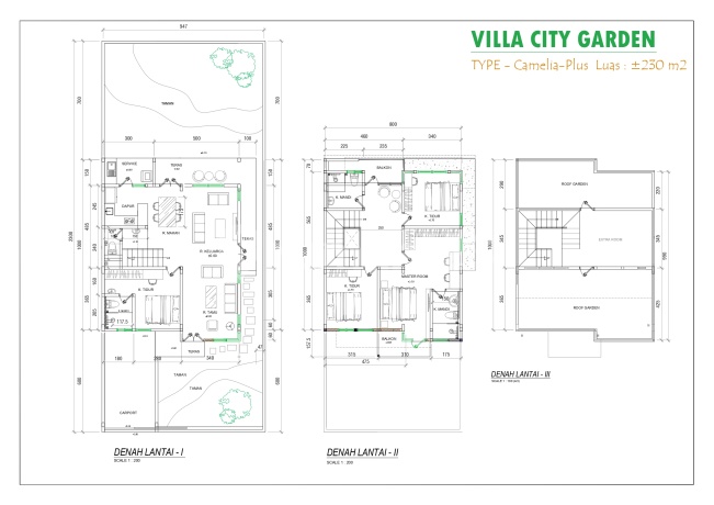 Type Camelia B+ di Villa City Garden