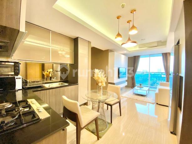 Apartemen Fullfurnish Siap Huni Design Mewah Jual Murah di Springhill Kemayoran Jakarta Pusat