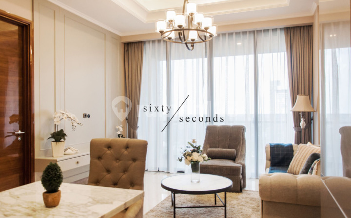 Sewa Apartemen District 8 Senopati Type 1 Br Luas 70 Best Furnished Harga 2000 Usd / Bulan Nego