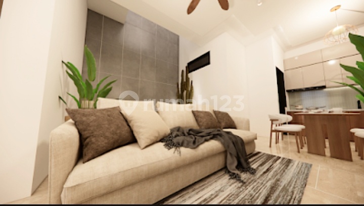 Rumah Baru Pamulang Estate Tangsel Cantik Sekali Semi Furnished Lokasi Strategis ! Jual Cepat ! Rumah SHM Bagus