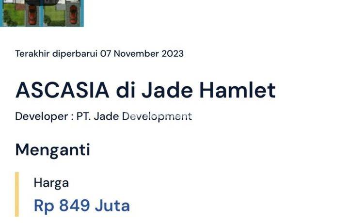Rumah Murah Jade Hamlet Menganti Gresik