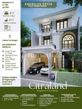 Rumah Baru Villa Taman Telaga Citraland Rumah Baru Villa Taman Telaga Citraland