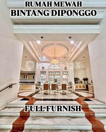 Rumah Mewah Surabaya Barat Full Furnish Bintang Diponggo Marmer