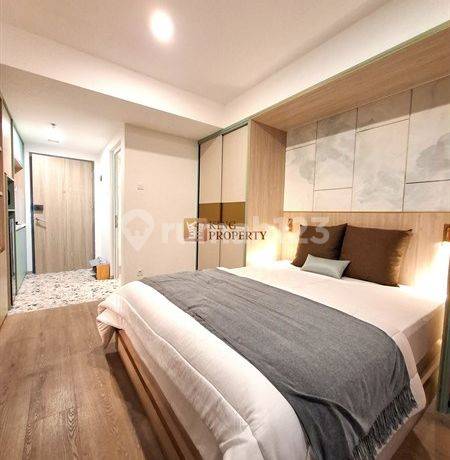 Investasi Cerdas: Properti Strategis dengan Pemandangan Perkotaan yang Menakjubkan Dijual apertemen studio unfurnish anwa residence 