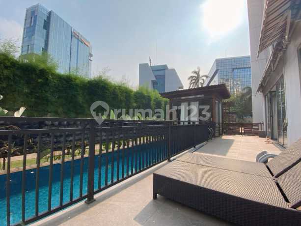 Di Jual Murah Apartemen Verde Residence - Tipe Patio (Private Pool) , 2BR -Setiabudi , Jakarta Selatan