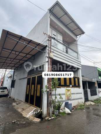 Rumah 2 Lantai Baru Renov Poris Residence Tangerang Kota SHM