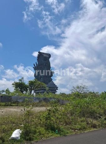 Tanah Murah Seluas 13 Are Dengan View Patung Gwk Di Ungasan