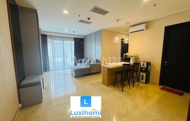 Disewakan Apartemen Sudirman Suites 3Bed Sz 122m2 Full Furnish, Middle Floor View City, Jakarta Selatan