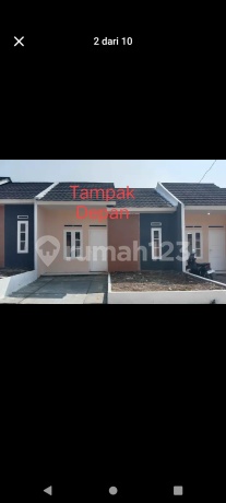 Rumah Subsidi Konsep Cluster Modern Dekat Pasar Dan Stasiun Parungkuda