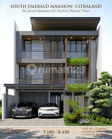 For Sale Modern Tropical House South Emerald Mansion Citraland