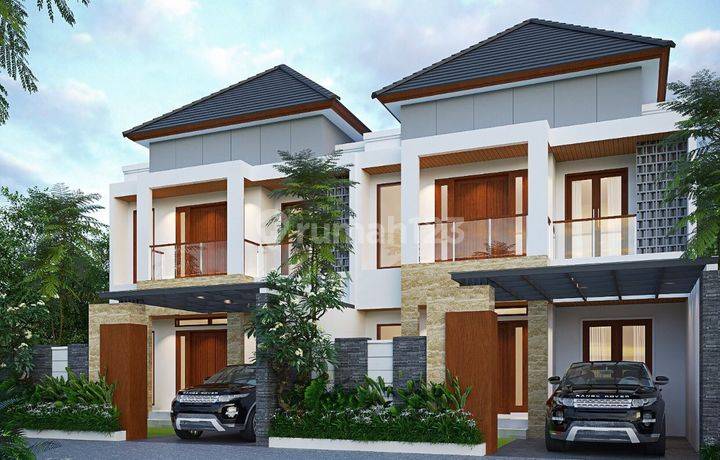 RUMAH MODERN LT 2 LOKASI STRATEGIS DEKAT DENGAN PERSAWAHAN DI DENPASAR BALI