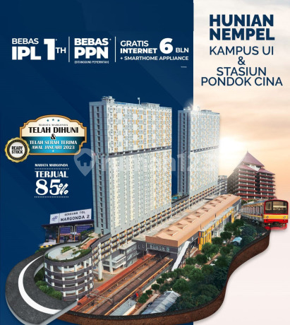 Apartemen Mahata Margonda Type Studio Ada Balkon Dekat Ui Apartemen Mahata Margonda Type Studio Ada Balkon Dekat Ui