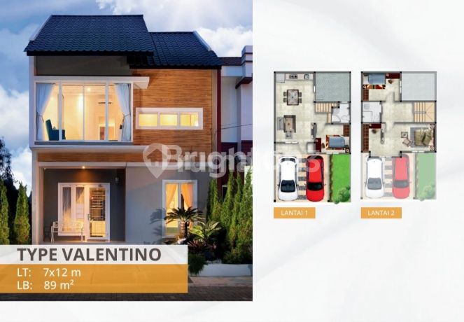 Perumahan Eksklusif Givency One, jalan Gaperta Ujung Medan Helvetia 