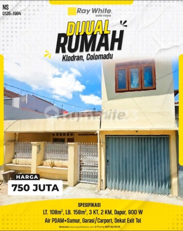 For Sale Spacious & Affordable House in Klodran Indah Near Toll Gate For Sale Spacious & Affordable House in Klodran Indah Near Toll Gate
