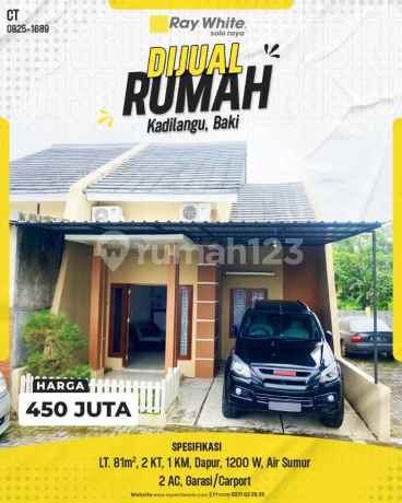 Jual Rumah Modern Minimalis di Griya Bintang Residence, Sukoharjo (Solo) Jual Rumah Modern Minimalis di Griya Bintang Residence, Sukoharjo (Solo)