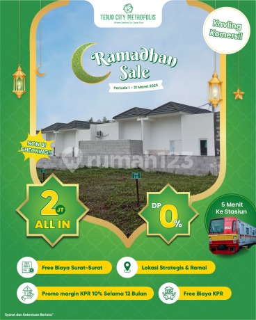 Rumah Termurah Di Tenjo City 1 Lantai 2 Lantai