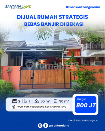 DIJUAL RUMAH STRATEGIS BEBAS BANJIR DI BEKASI DIJUAL RUMAH STRATEGIS BEBAS BANJIR DI BEKASI