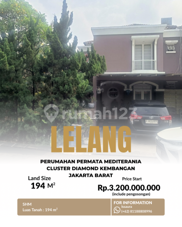 Rumah Dijual Murah di Permata Mediterania, Jakarta Barat (Pasaran 6M) Rumah Dijual Murah di Permata Mediterania, Jakarta Barat (Pasaran 6M)