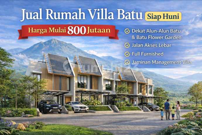 Batu Villa Strategic Location Fully Furnished Batu Villa Strategic Location Fully Furnished