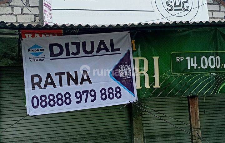 Dijual Tanah Komerisal Jl.raya Putat Lor Menganti Gresik Siap Pakai