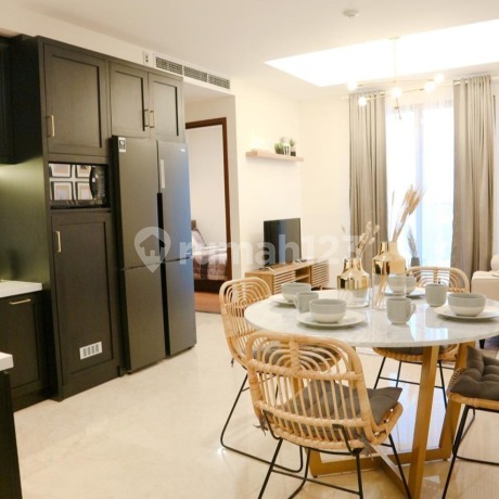 Apartment 2 BR Type Onyx Furnished Hegarmanah Residence 