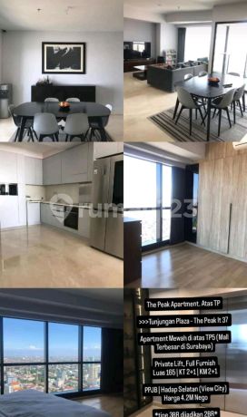 The Peak Apartment. Upscale Luxury Apartment Above TP5 (Largest Mall in Surabaya)
