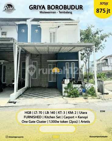 Rumah Bagus Furnished HGB di Tembalang Semarang