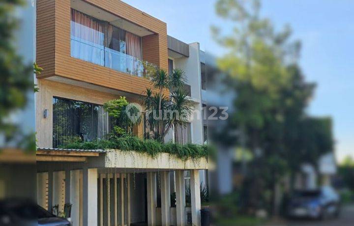 DIjual Hunian Eksklusif di The Orchid Bintaro 3 Lantai, Full Furnished