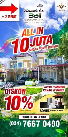 Rumah Baru Di Beranda Bali Payon Amartha Free Ppn