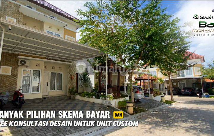 Rumah Dekat Bandara A.yani.konsep Cluter Di Kota Semarang | Tipe 48-lt.120m2 | Beranda Bali Payon Amartha | Promo Hanya 10juta Sampai Serah Terima Kunci