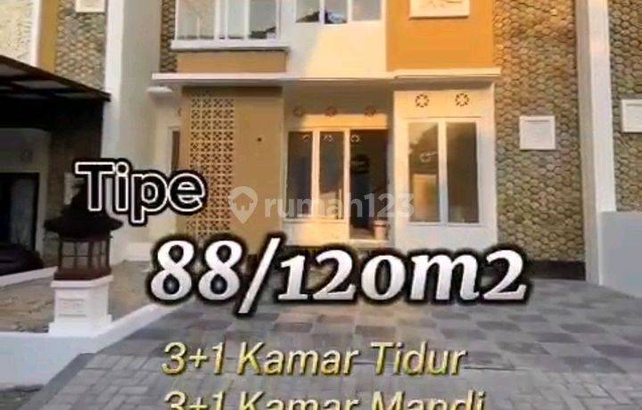Rumah 2 Lantai Beranda Bali Payon Amartha Ngaliyan