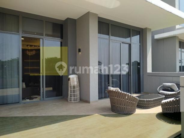 Apartemen 2Br Full Furnished Navapark Marigold BSD - Lantai 1, View Botanical Park, Private Terrace