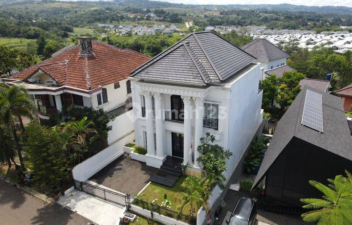 Dijual Rumah Furnished Type Classik Dua Hadap View Gunung di Sentul City