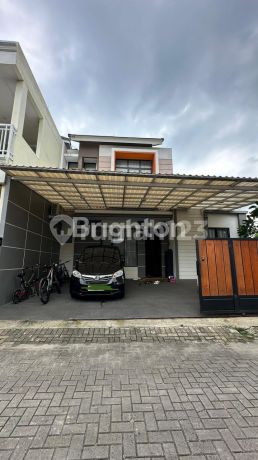 Rumah Modern Minimalis Hoek Semi Furnish Tangerang Perumahan Cendana Residence Pamulang