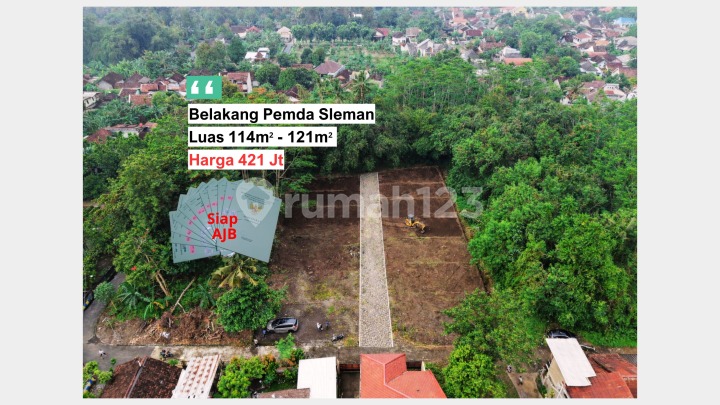 Ready AJB Matured Land Ready to Build, Land Near Sleman Regency Government