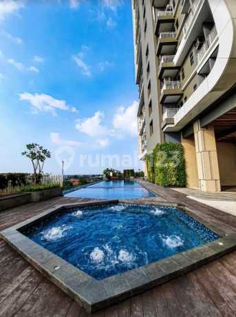 Apartemen Springwood Residence Studio View Pool Lantai Tinggi Furnished