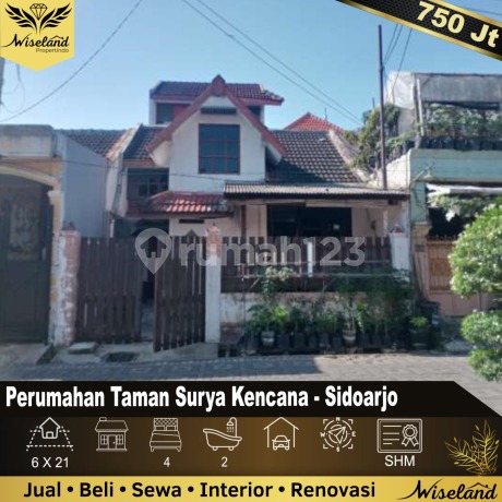 Dijual Rumah Perumahan Taman Surya Kencana Tulangan Sidoarjo