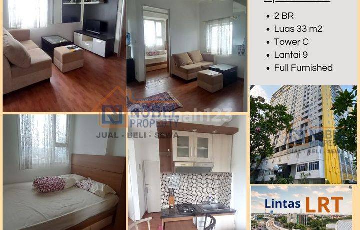 Dijual Apartemen Menteng Square Tower C Lantai 9 Furnished 2BR 