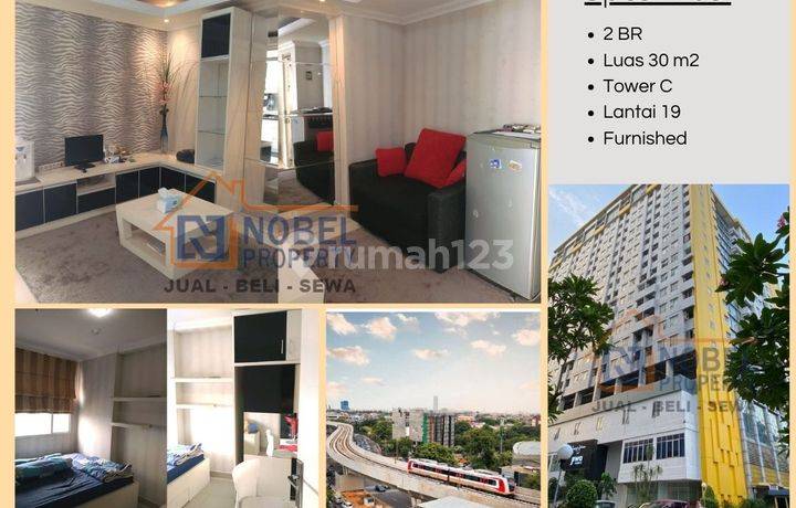 Dijual Apartment Menteng Square Furnished 1 BR Siap Huni Tinggal Bawa Cover