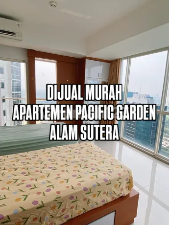 Affordable Studio Type Apartments Pacific Garden Alam Sutera Near Binus and Mall