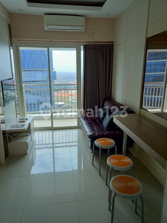 Disewakan Apartemen Tanglin Lt18 2Br Corner Full Furnish Luas 39M View Poolcity Connect Pakuwon Mall Surabaya Barat