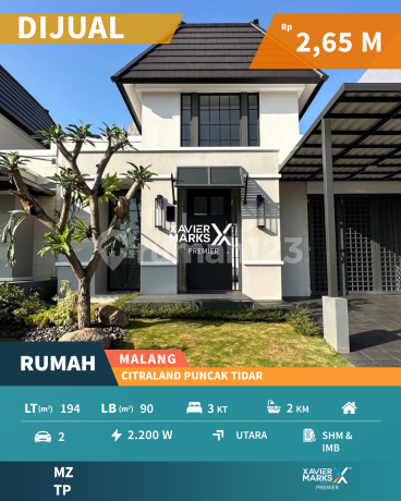 New House One Step to Ma Chung in Citraland Puncak Tidar Malang New House One Step to Ma Chung in Citraland Puncak Tidar Malang