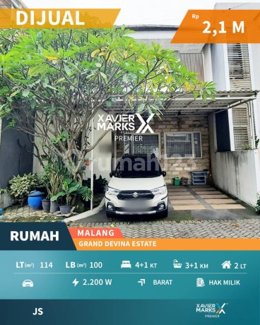 Rumah Selangkah ke Exit Tol di Grand Devina Estate Malang Rumah Selangkah ke Exit Tol di Grand Devina Estate Malang