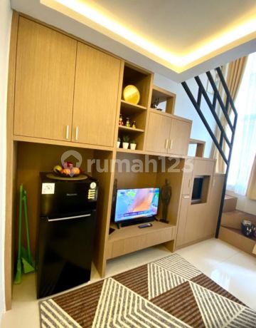 Dijual Unit Studio Good Furnished di Apple 1 Condovilla Jatipadang