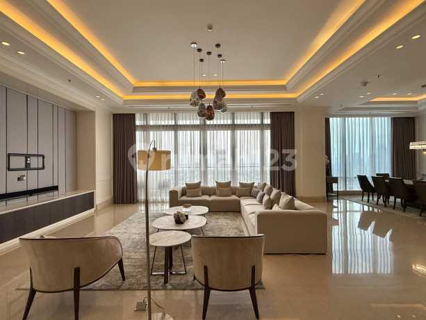 Disewakan Raffles Residences 4+1Br Fully Furnished